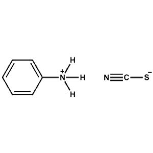 Phenylammonium thiocyanate