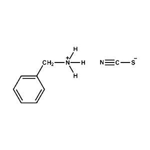 Benzylammonium thiocyanate