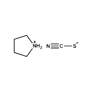 Pyrrolidinium thiocyanate