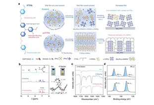 Hydrogen-bonded polymer network-directed crystallization of FA-based perovskite for high-efficiency and stable solar cells - Nat. Commun.