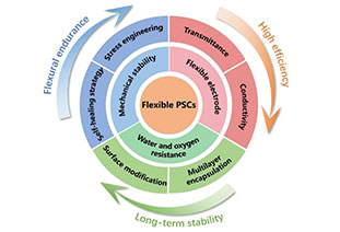 Strategies to improve the stability of flexible perovskite photovoltaic devices