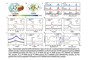 Uncovering the chemical structure dependence of ionic liquids as efficient and durable perovskite photovoltaic cell additives
